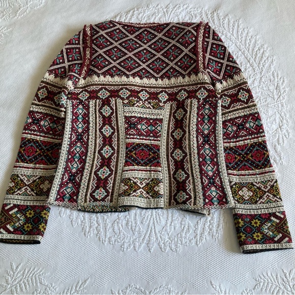 Aldomartins Inverness cardigan sweater jacket boho artsy size XS - Picture 12 of 13